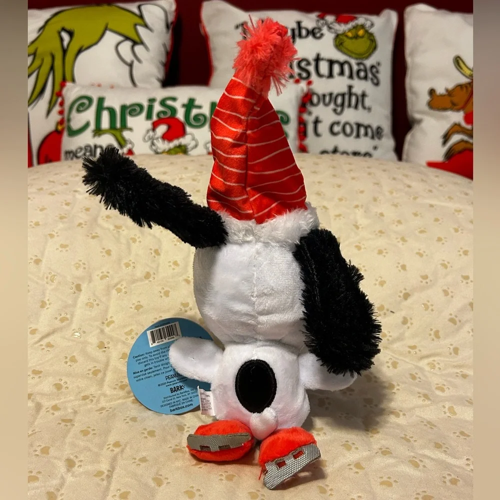 BARK - Good Grief - Let’s go Skating Snoopy NWT